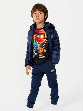 Chłopięce Spodnie dresowe LEGO, Rozmiar 110, Granatowy, Ninjago 12011289