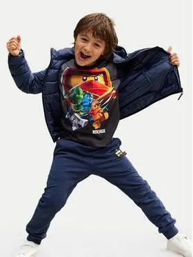 Chłopięce Spodnie dresowe LEGO, Rozmiar 110, Granatowy, Ninjago 12011289