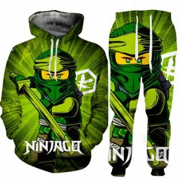 Dres 3D Ninjago Bluza Spodnie Rozmiary