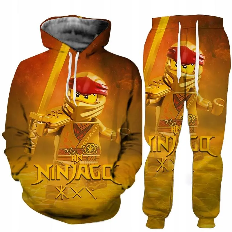 Dres 3D Ninjago Jay Bluza Spodnie Rozmiary a