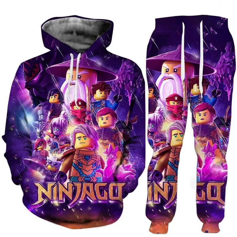Dres 3D Ninjago Jay Bluza Spodnie Rozmiary a