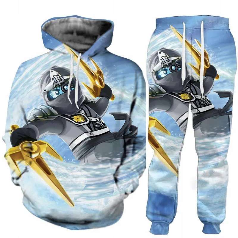 Dres 3D Ninjago Jay Bluza Spodnie Rozmiary bd