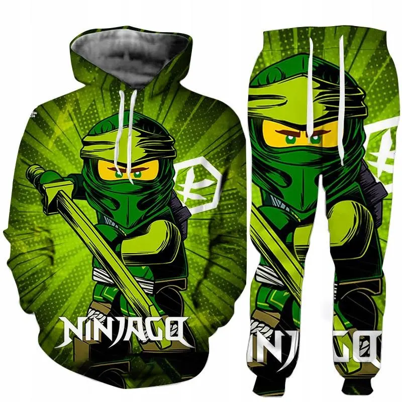 Dres 3D Ninjago Lloyd Bluza Spodnie Rozmiary