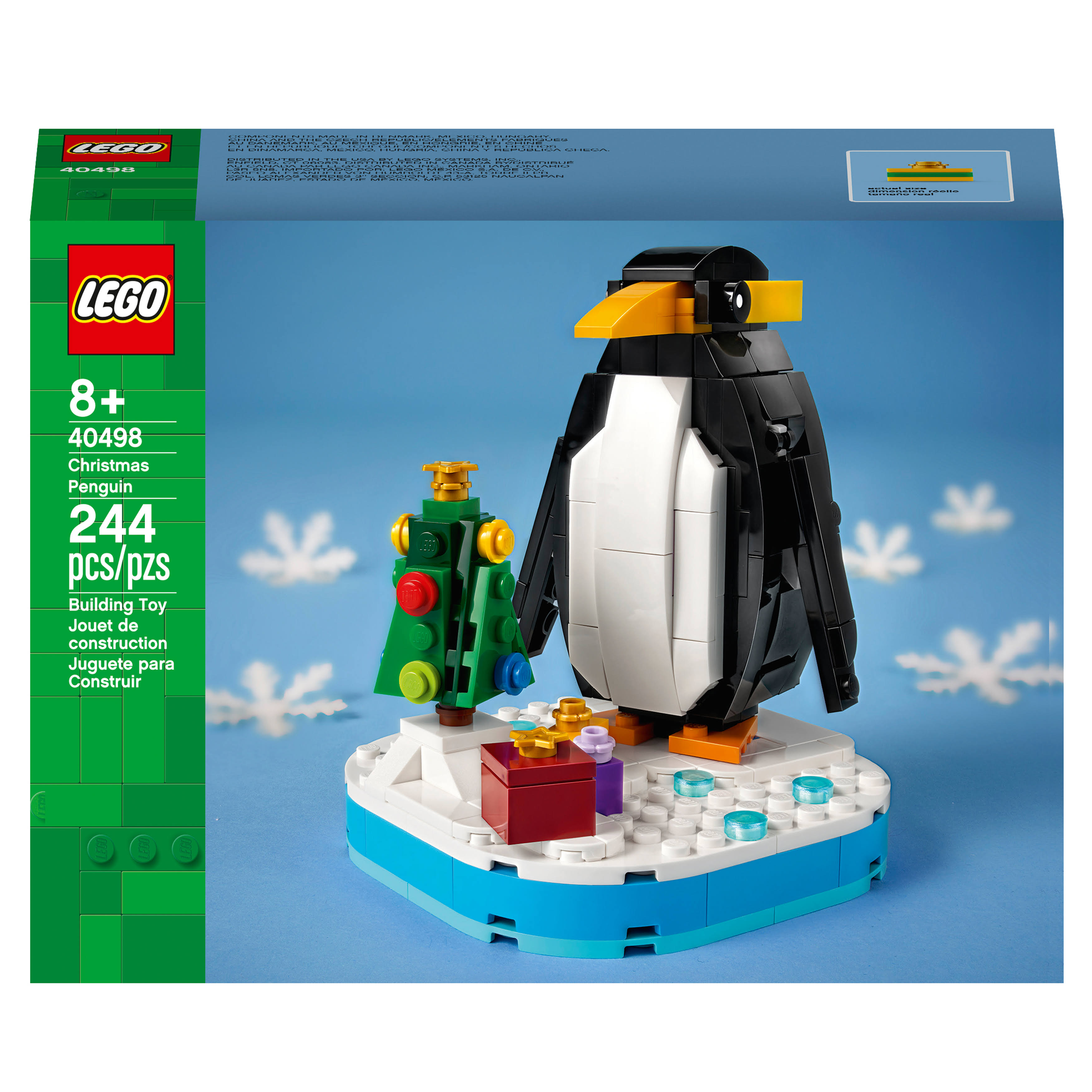 LEGO 40498 Bożonarodzeniowy pingwin