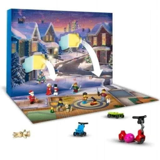 Lego City Kalendarz Adwentowy 60436 2024 Figurki Zestaw XXL