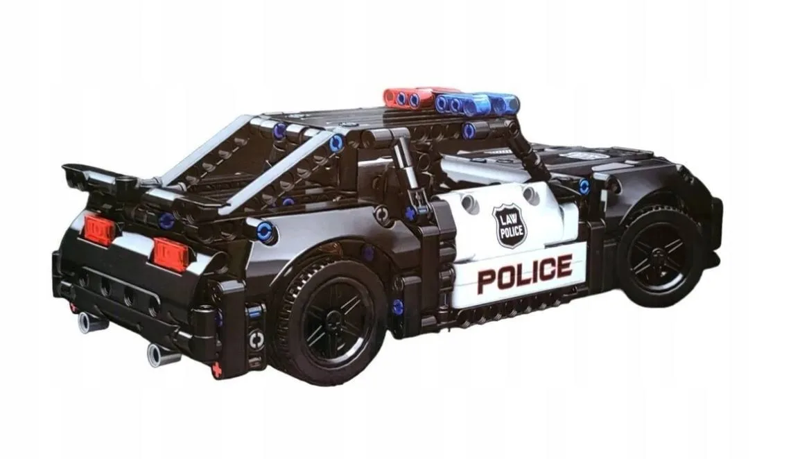 Mould King Klocki Policja Mustang Do Złożenia Radiowóz Zestaw Klocków Konstrukcyjnych - Klocki na Ceneo.pl