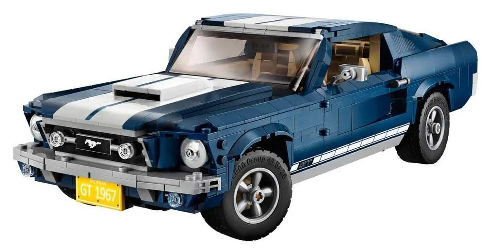 SUPER Zestaw Klocki LEGO Creator Expert 10265 Ford Mustang 1967 Klasyk
