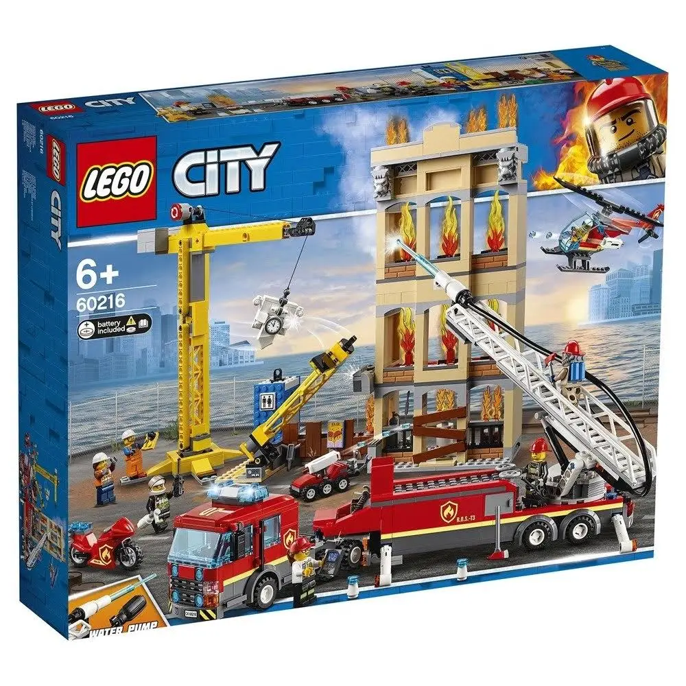 LEGO 60216 City Straż pożarna w śródmieściu