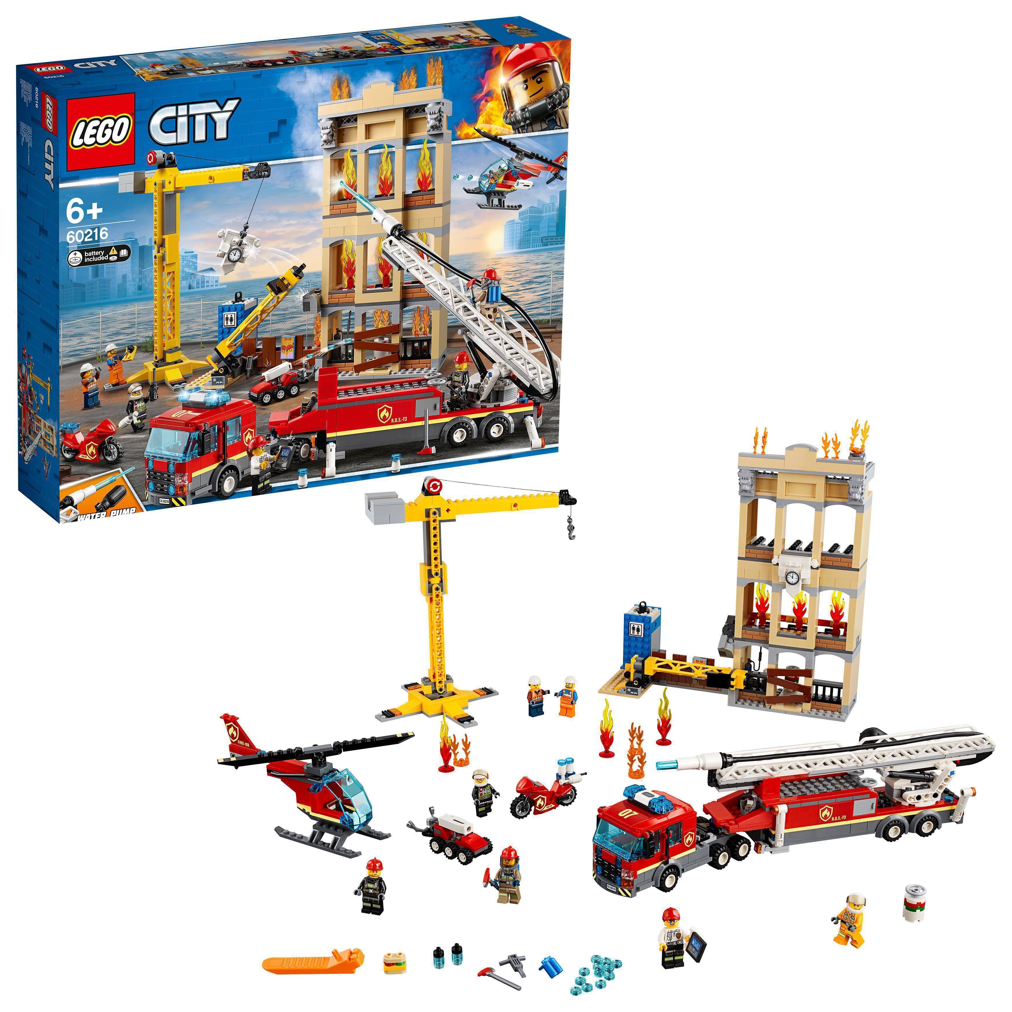 LEGO 60216 City Straż pożarna w śródmieściu