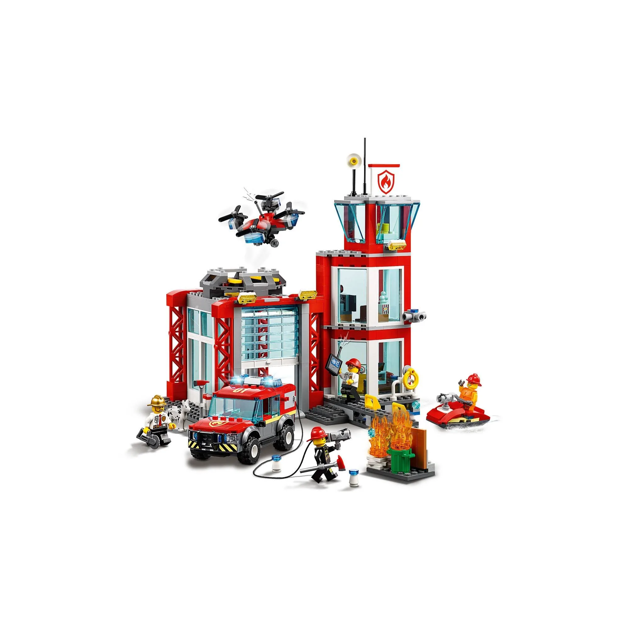 LEGO City 60215 Remiza Strażacka Straż Pożarna