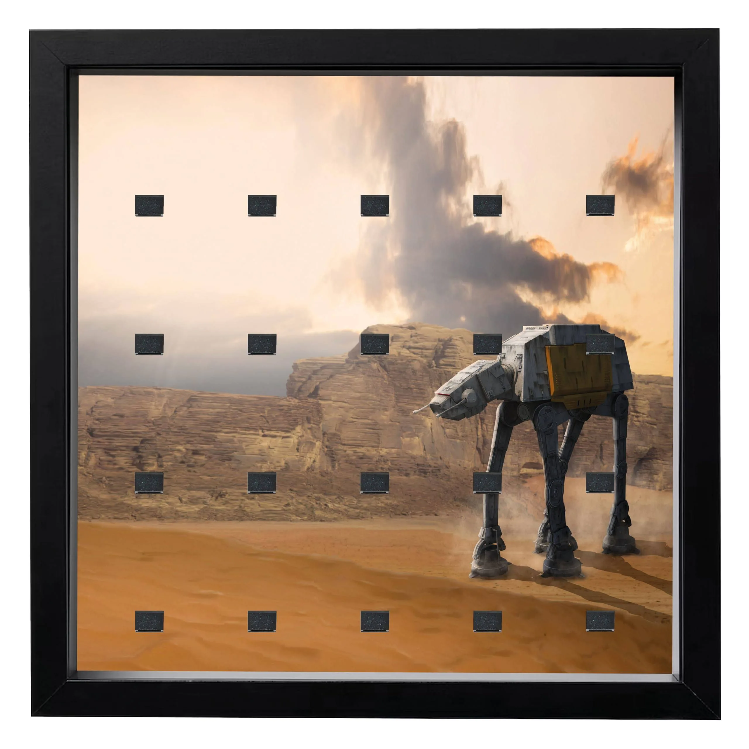 GetStones24 Ramka na zdjęcia Lego figurki - 35 x 35 cm nadruk PCW witryna - MF_0008