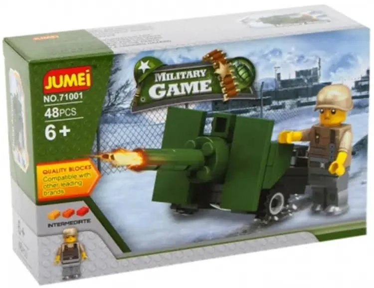 KLOCKI WOJSKO 71001 - 48 ELEMENTÓW