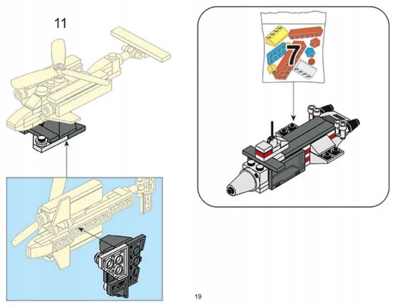 Klocki Wojsko Okręt Statek Lotniskowiec +LEGO Broń - 12728105713
