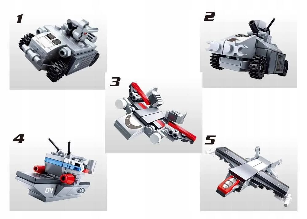 Klocki Wojsko Okręt Statek Lotniskowiec +LEGO Broń - 12728105713