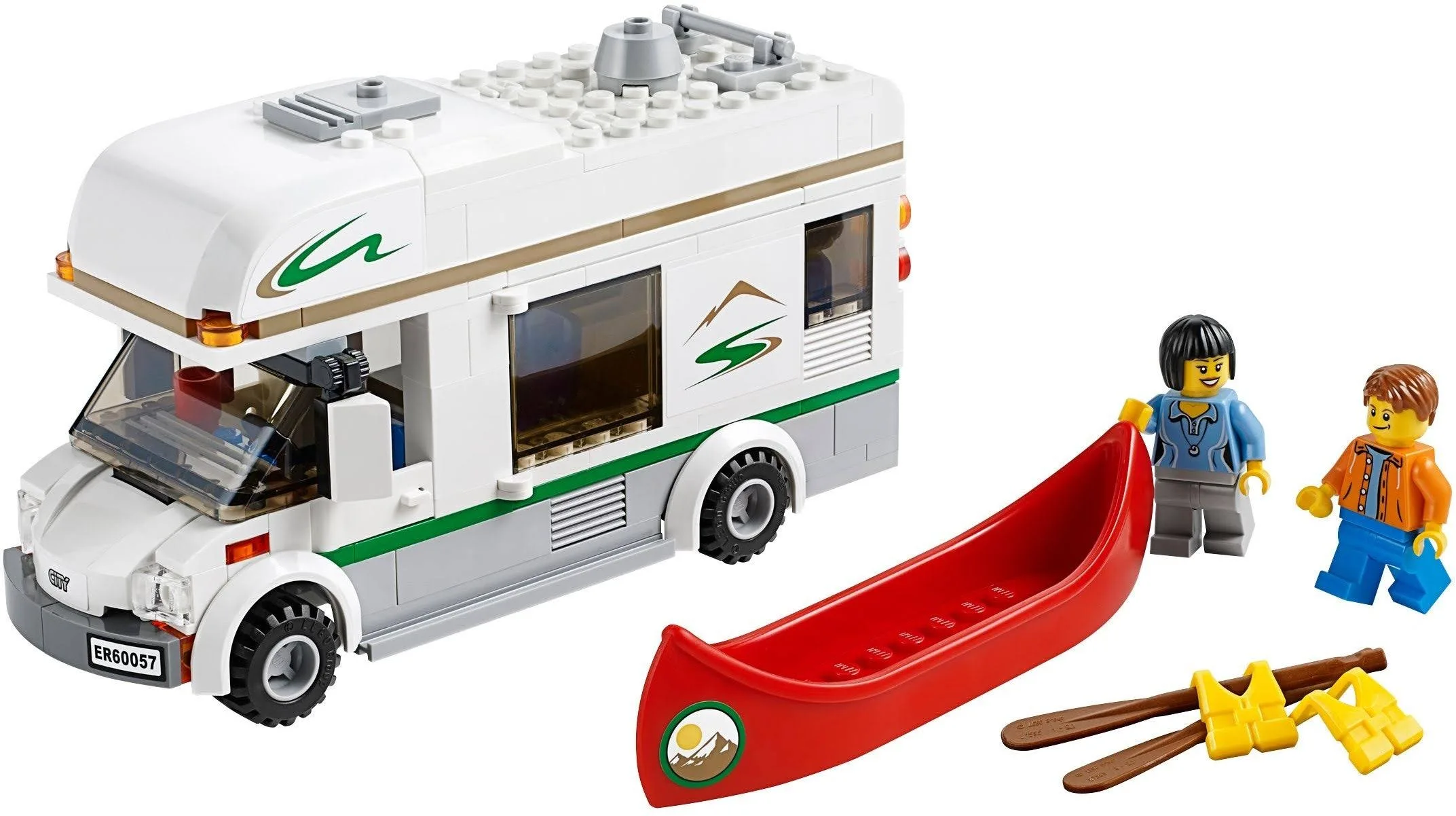 LEGO 60057 CITY KAMPER