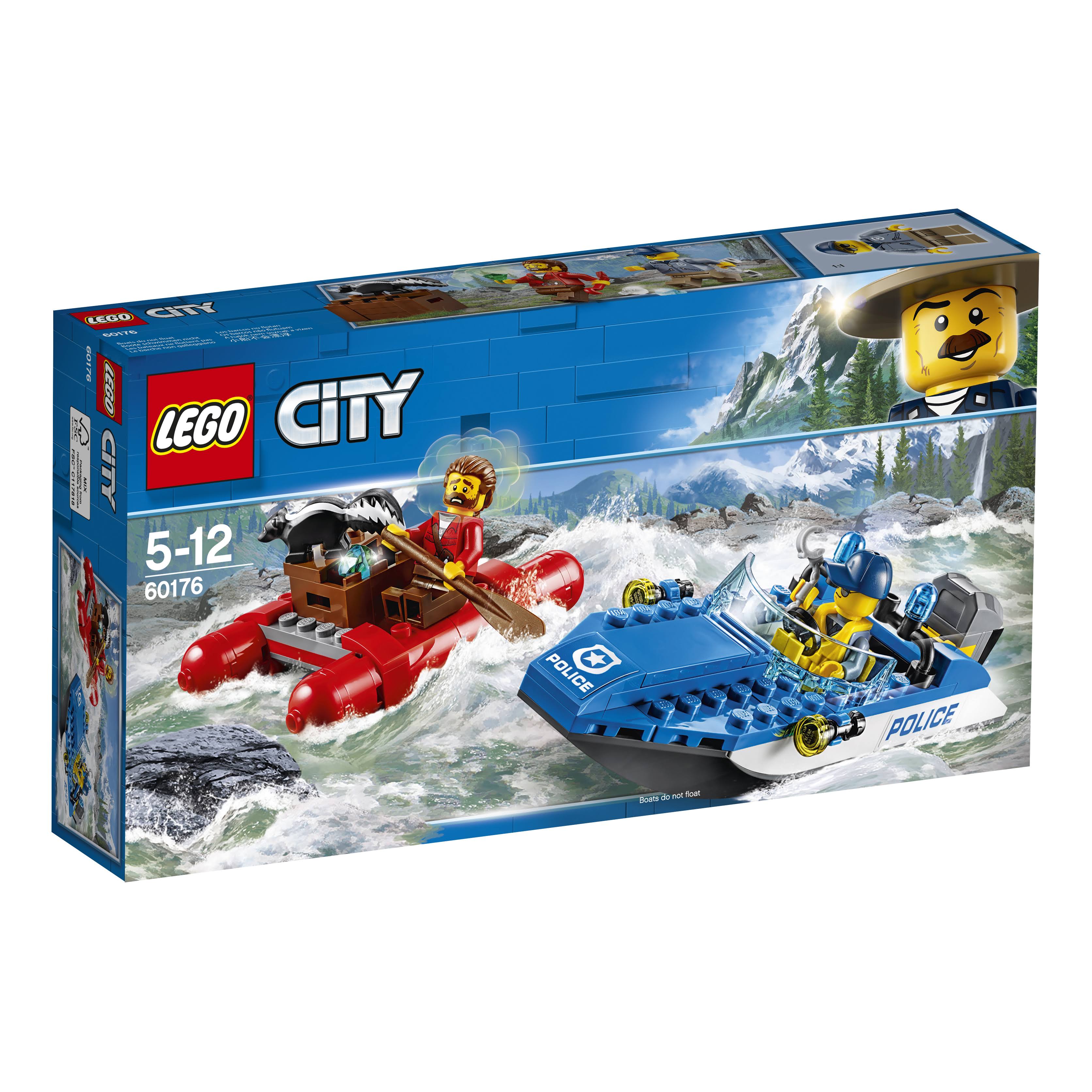 LEGO 60176 CITY UCIECZKA RZEKĄ