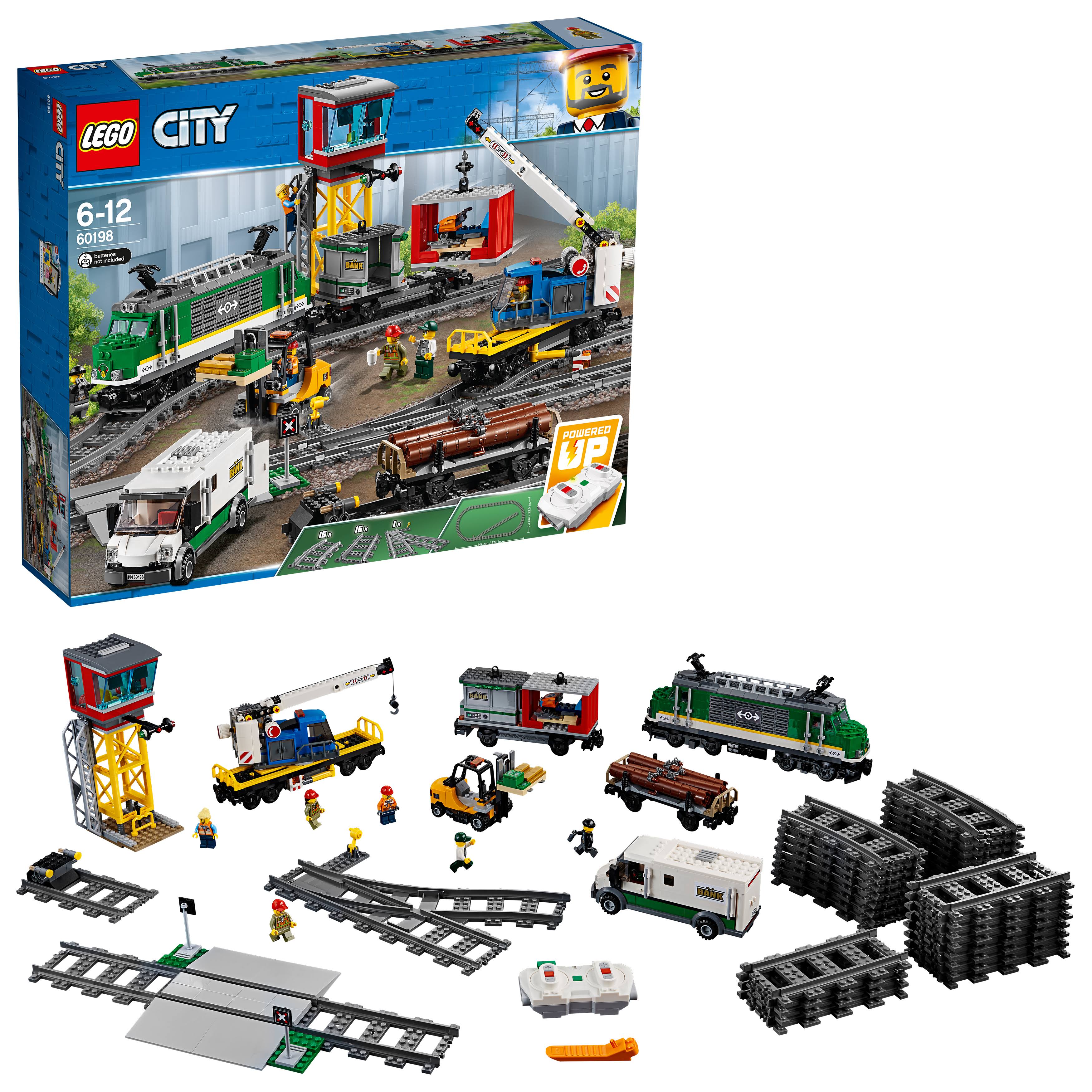 LEGO 60198 CITY POCIĄG TOWAROWY