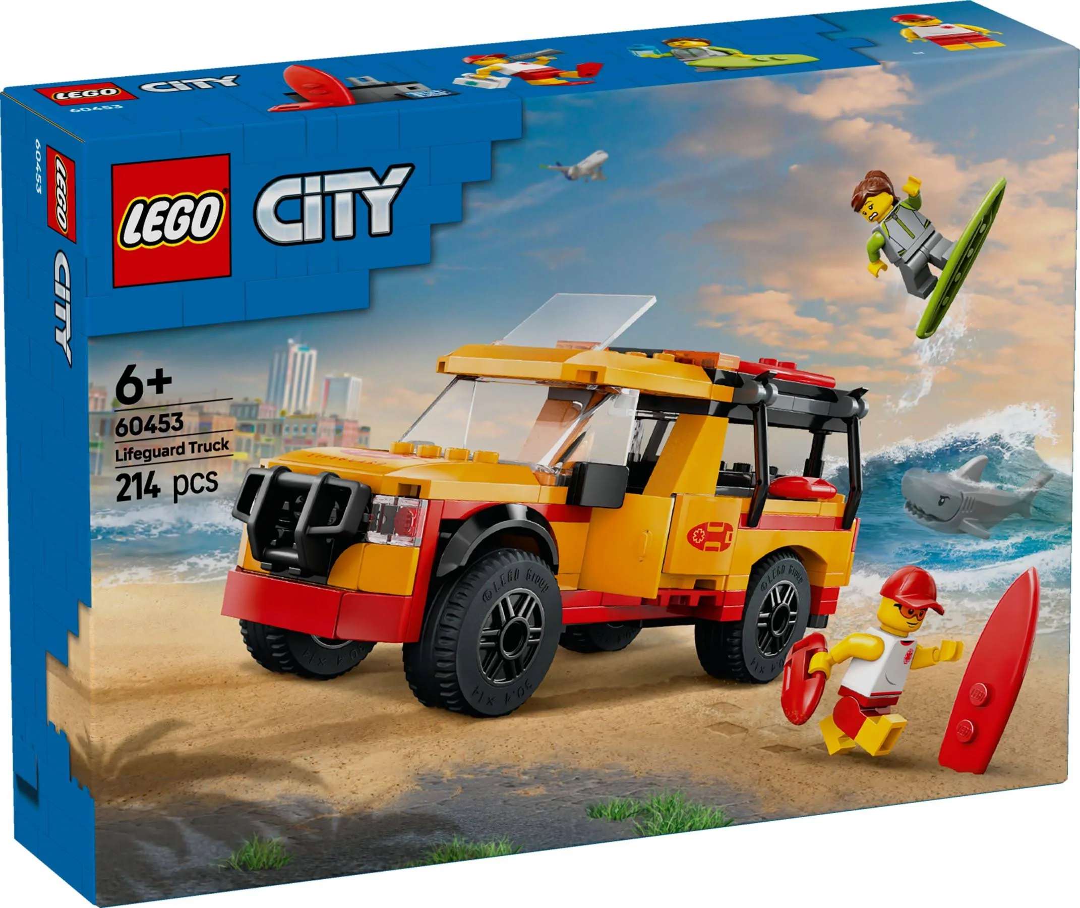 LEGO 60453 City Furgonetka ratowników plażowych