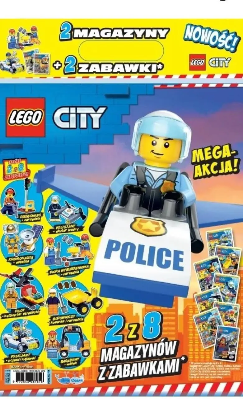 Lego City Pakiet 2 gazetki i zabawki