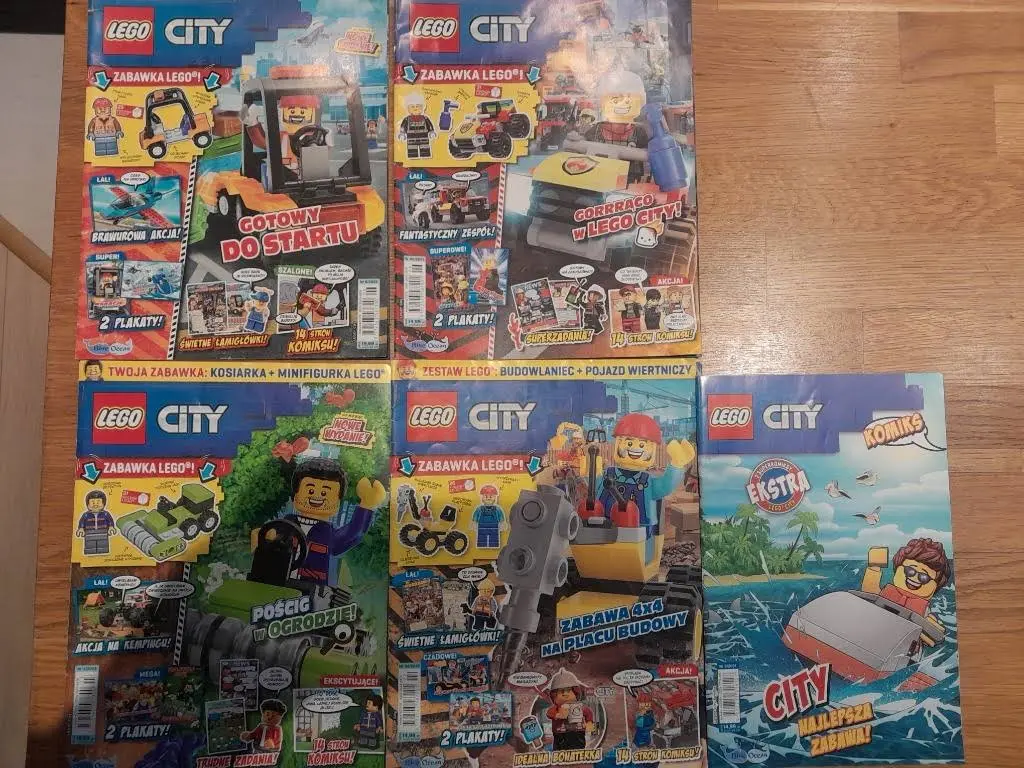 Lego City gazetki zestaw 5