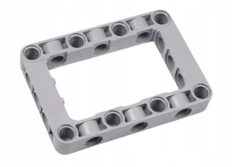 Lego Ramka 5x7 Liftarm Technic 64179 4539880 jasny szary