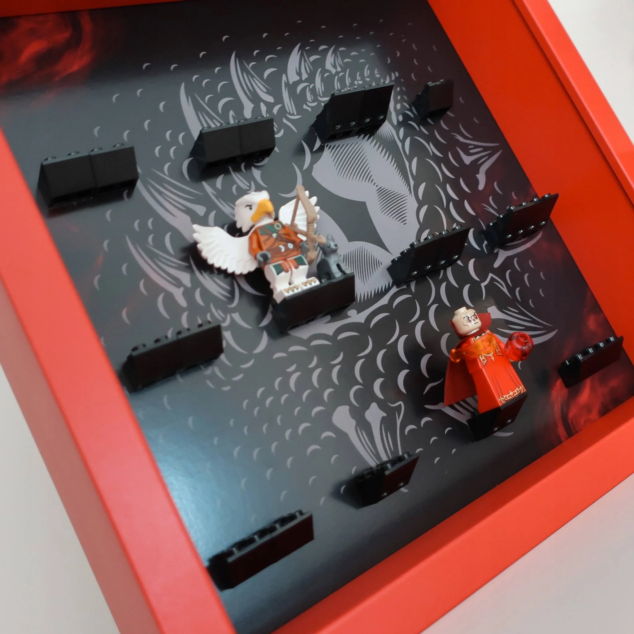 Ramka Do Lego Minifigures 71047 Seria Dungeons & Dragons 27CM