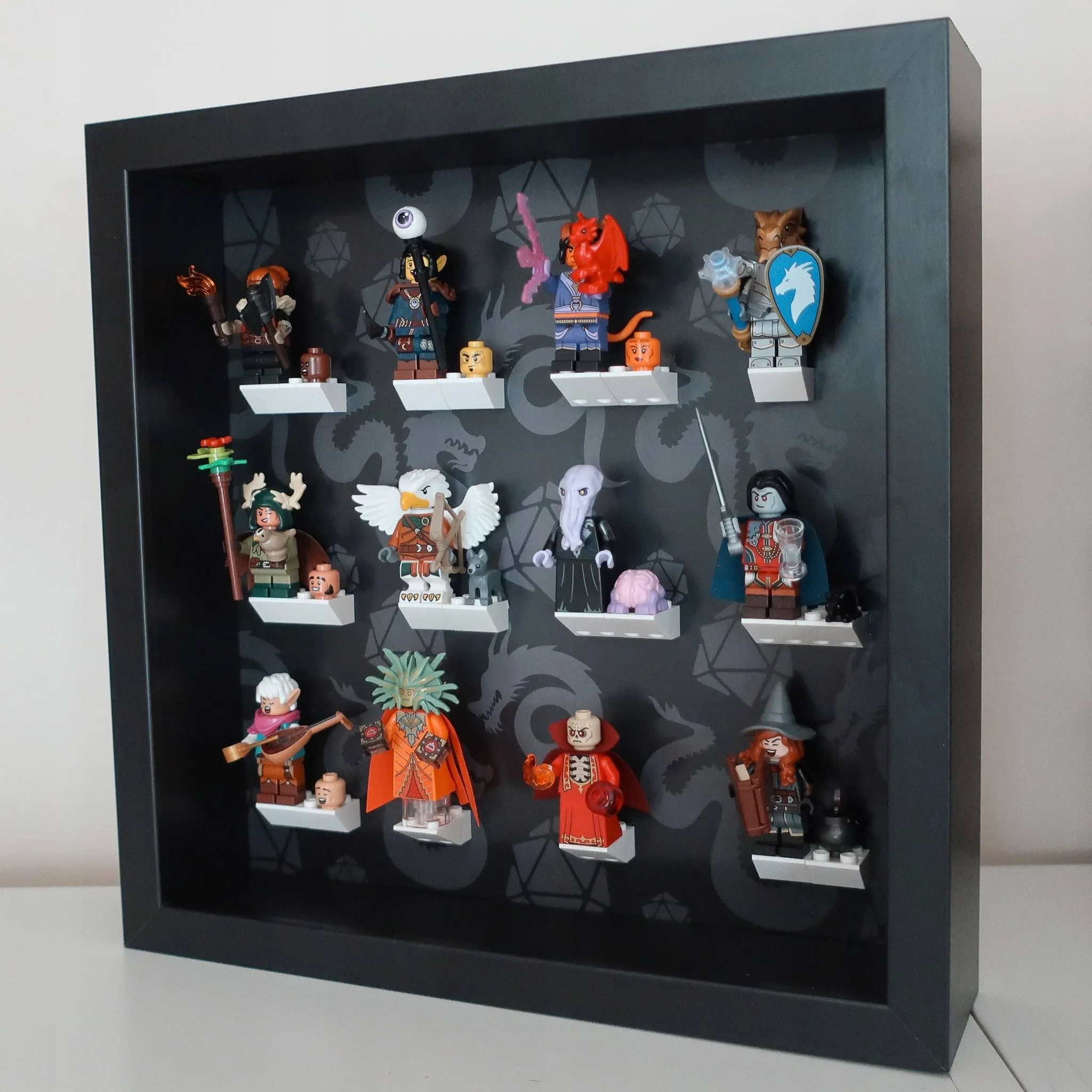 Ramka Do Lego Minifigures 71047 Seria Dungeons & Dragons 27CM