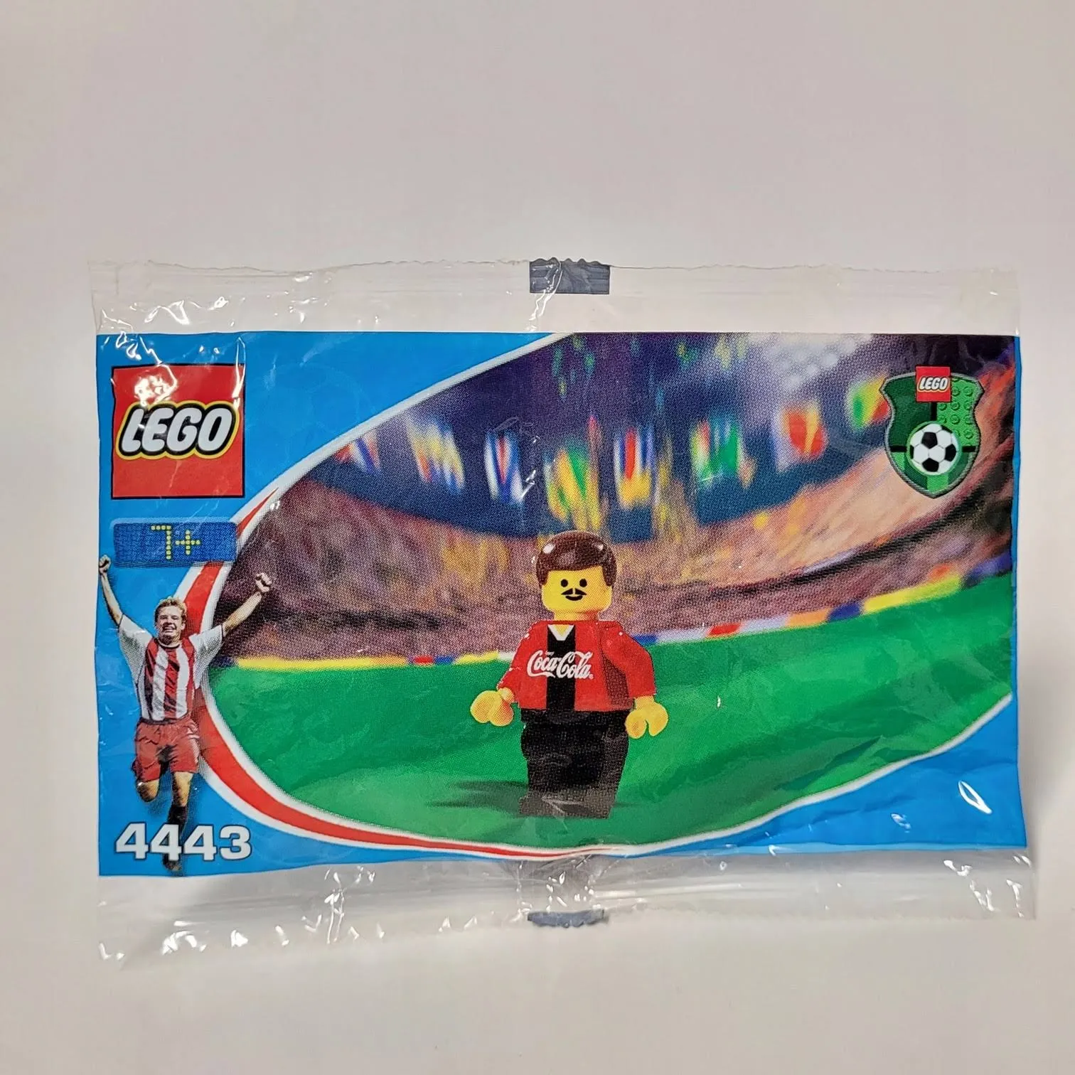 4443 Lego x Coca Cola Kolaboracja Sports Piłka Nożna polybag Misb 2002