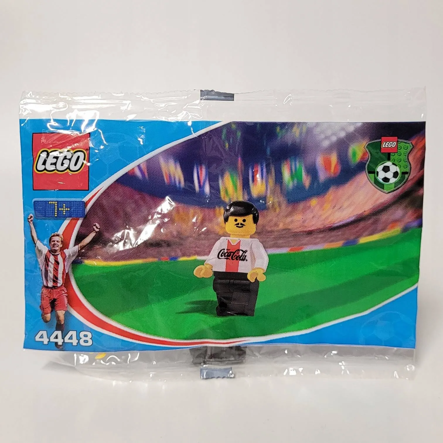 4448 Lego x Coca Cola Kolaboracja Sports Piłka Nożna polybag Misb 2002