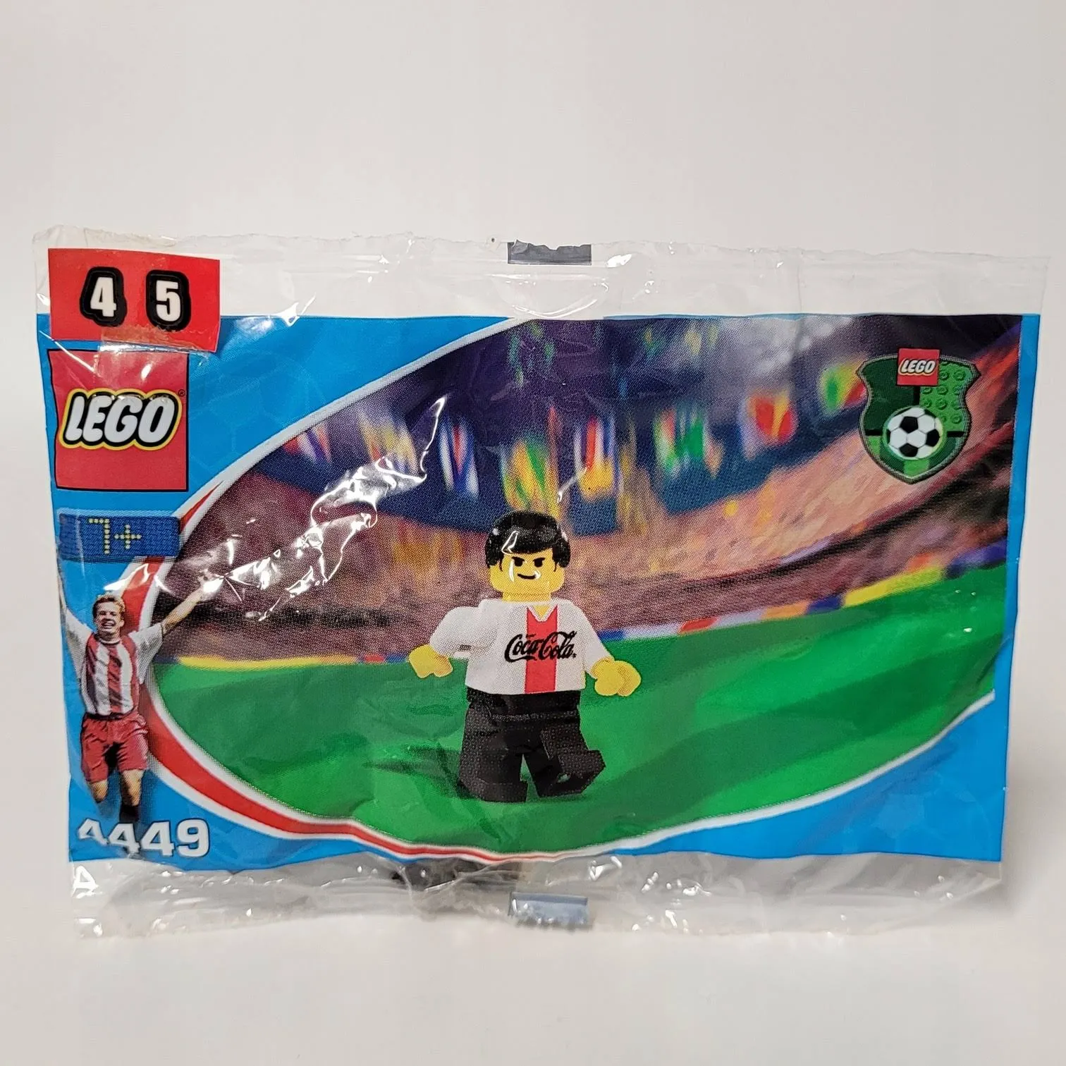 4449 Lego x Coca Cola Kolaboracja Sports Piłka Nożna polybag Misb 2002