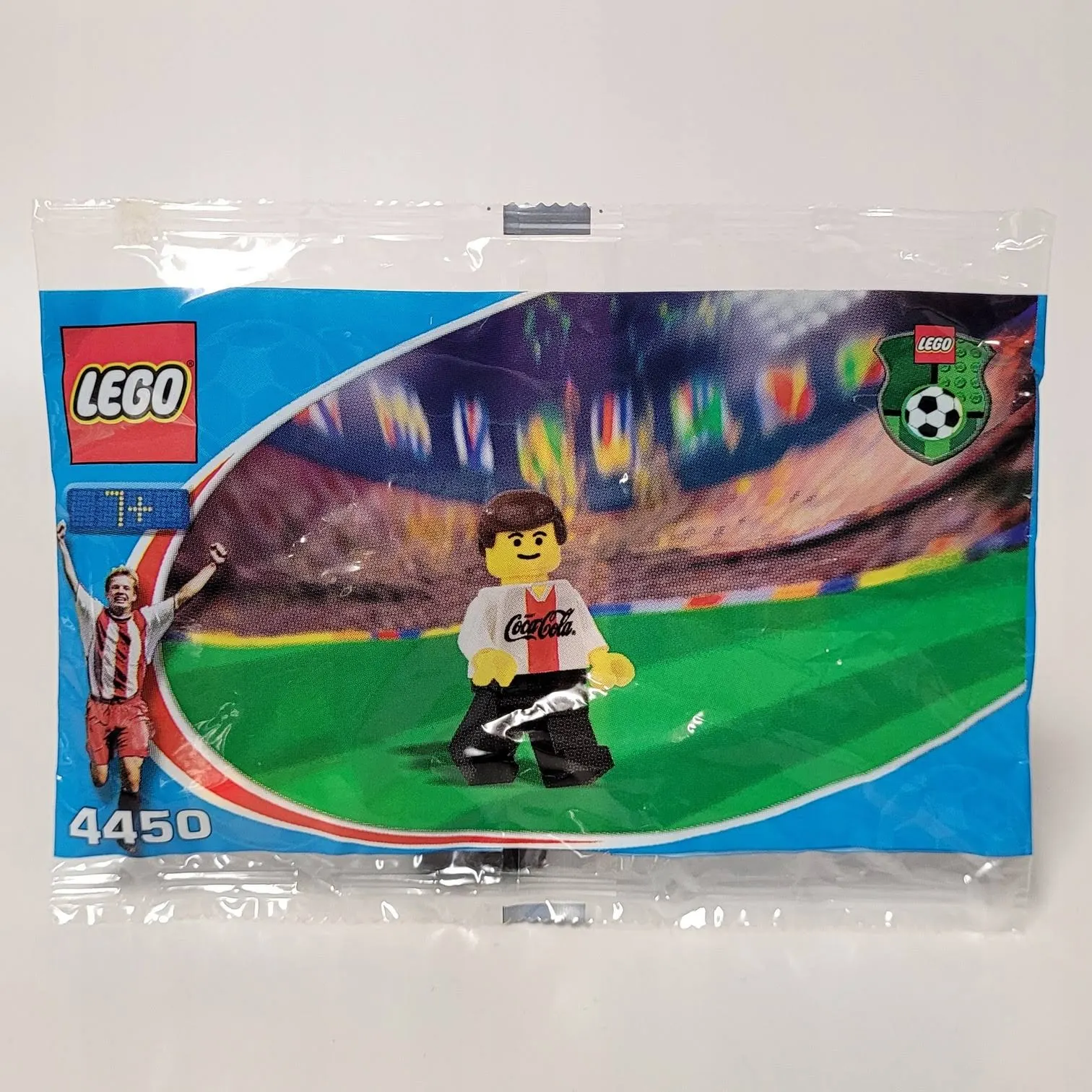 4450 Lego x Coca Cola Kolaboracja Sports Piłka Nożna polybag Misb 2002