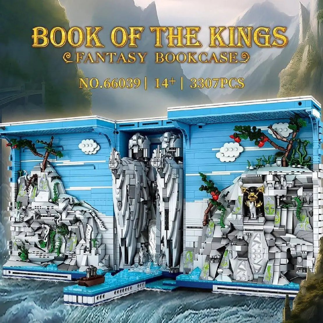 Klocki Reobrix Book Of Kings Wstawka Na Książki Władca Pierścieni 3307 Pcs