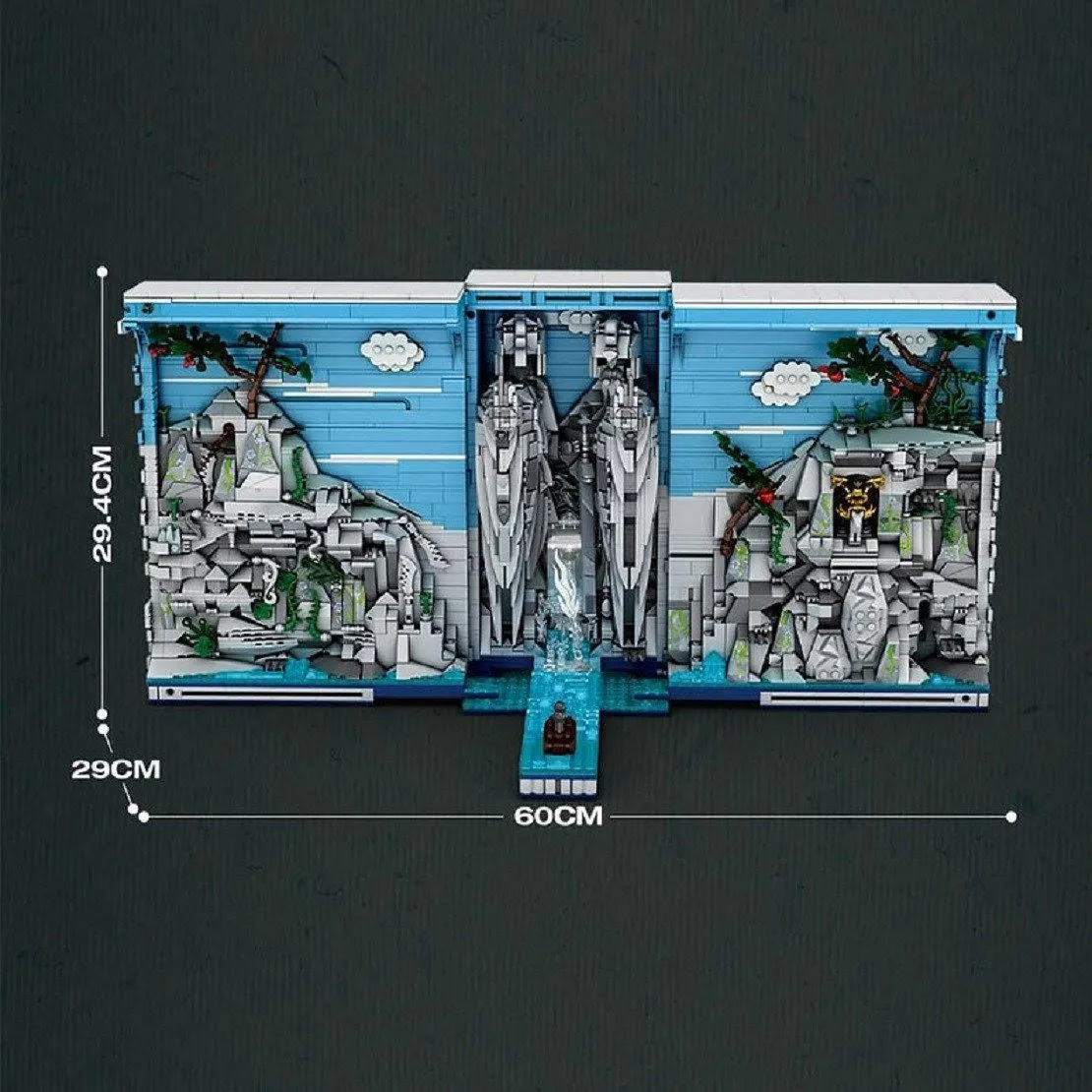 Klocki Reobrix Book Of Kings Wstawka Na Książki Władca Pierścieni 3307 Pcs