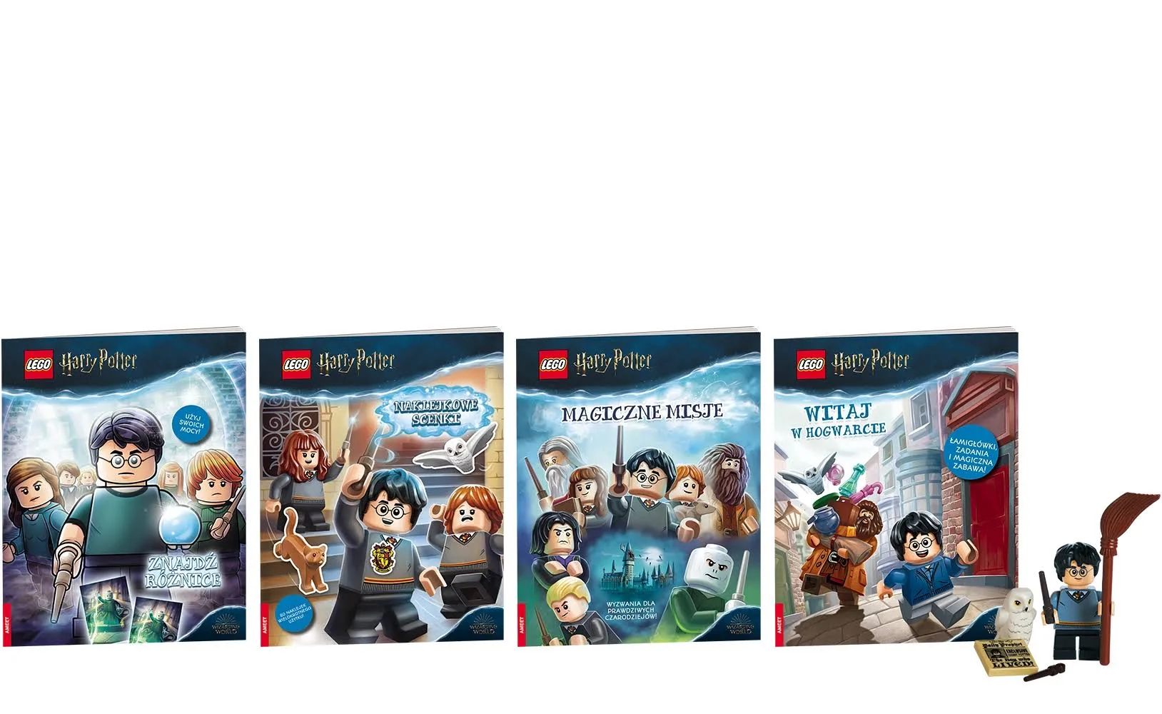 LEGO HARRY POTTER ZESTAW KSIĄŻEK Z KLOCKAMI LEGO