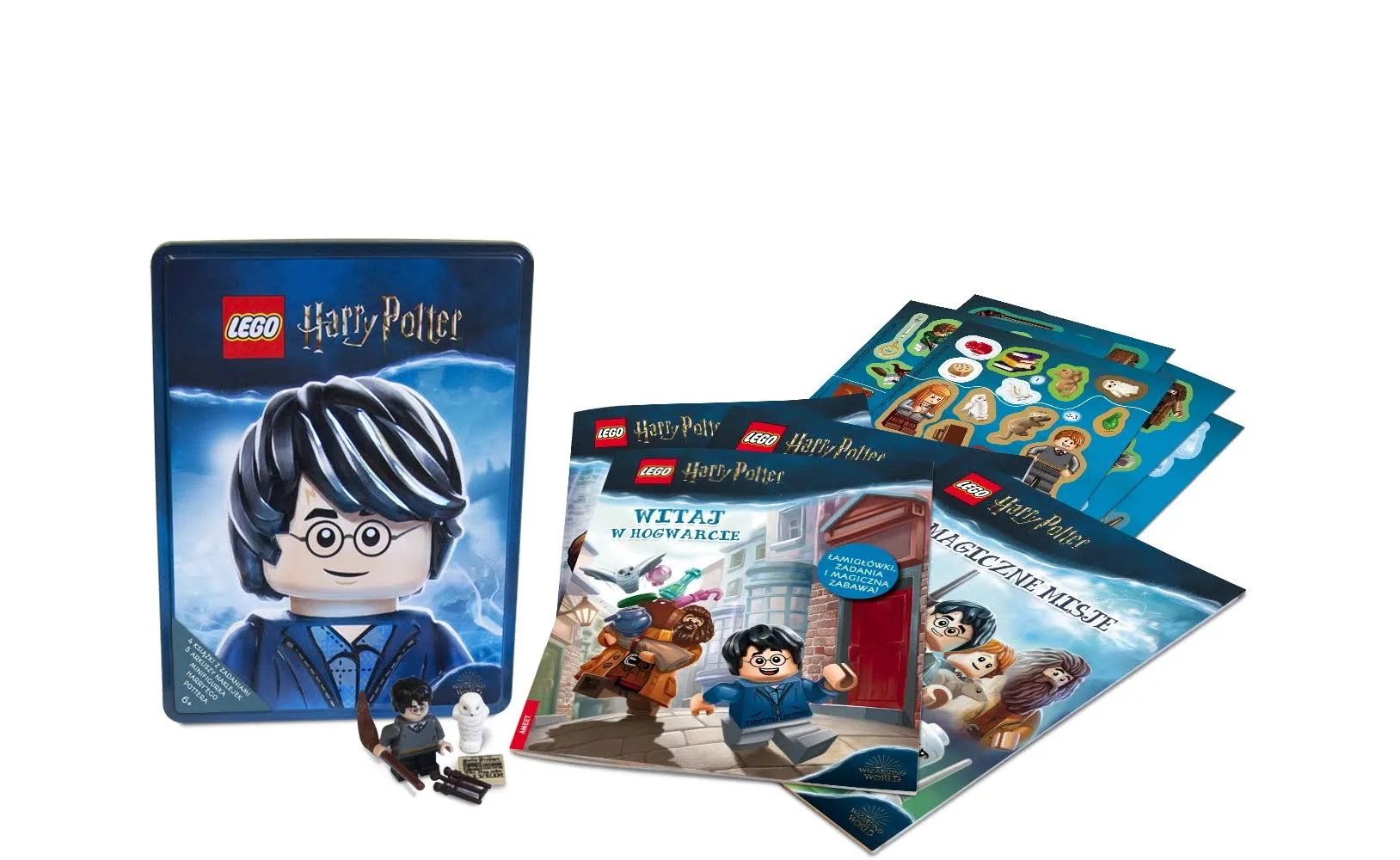 LEGO HARRY POTTER ZESTAW KSIĄŻEK Z KLOCKAMI LEGO