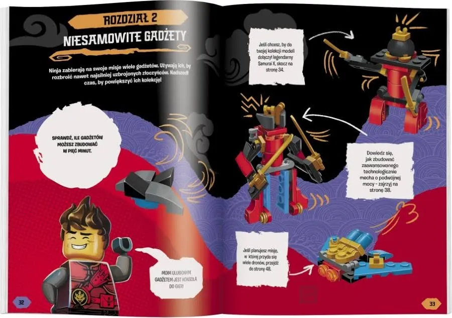 LEGO NINJAGO PONAD 100 POMYSŁÓW, ZABAW I WYZWAŃ