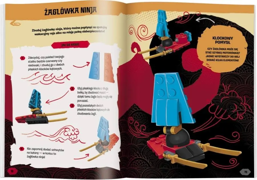 LEGO NINJAGO PONAD 100 POMYSŁÓW, ZABAW I WYZWAŃ