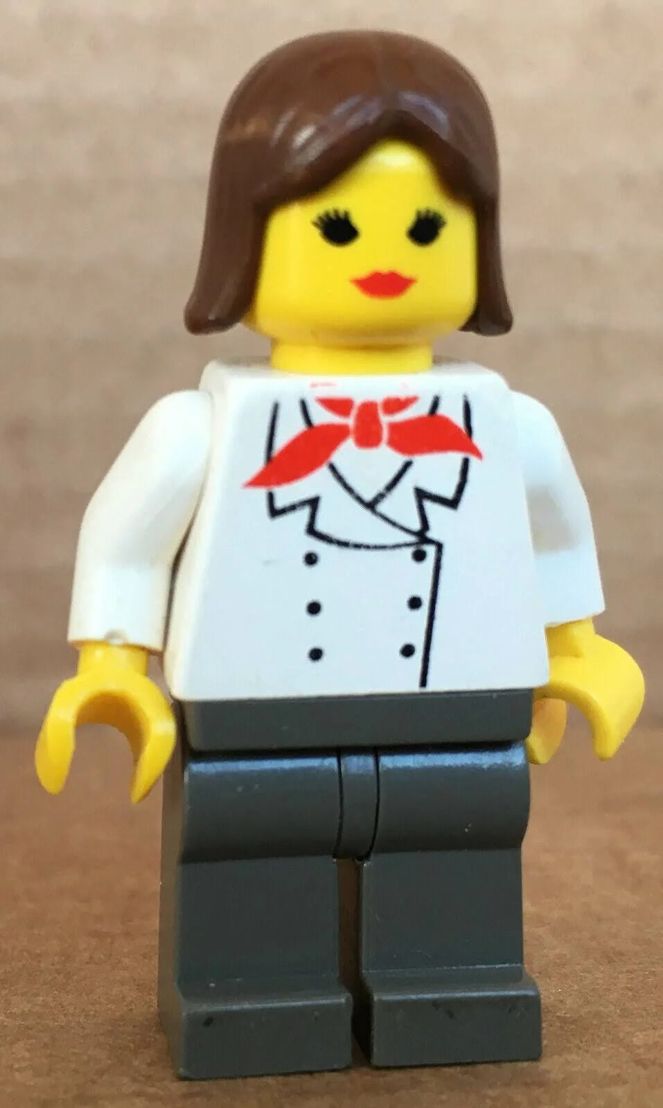 Lego -minifigurka Studios Hot Dog Girl Coca-cola Z Zestawu 4455 -