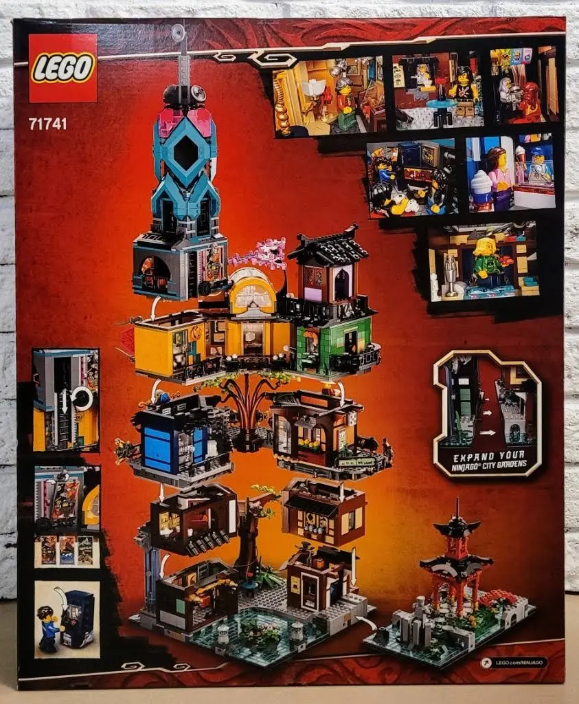 Lego 71741 Ogrody miasta Ninjago (nowe)