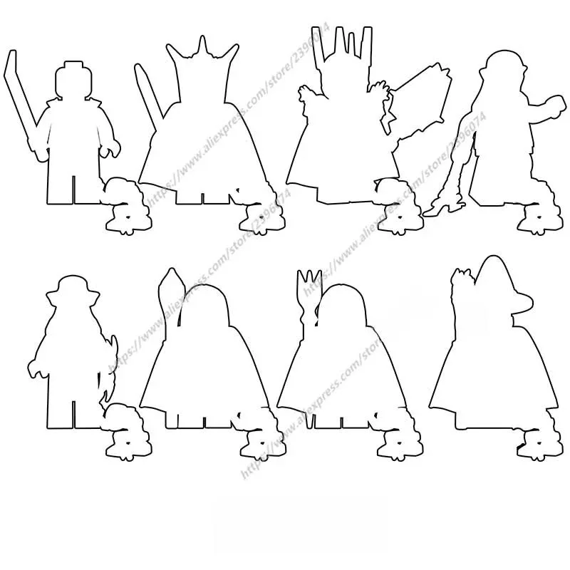 1 sztuk średniowieczne rycerze filmowe klocki zabawki TV6409 TV5067 TV5068 TV5069 TV5070 TV5071