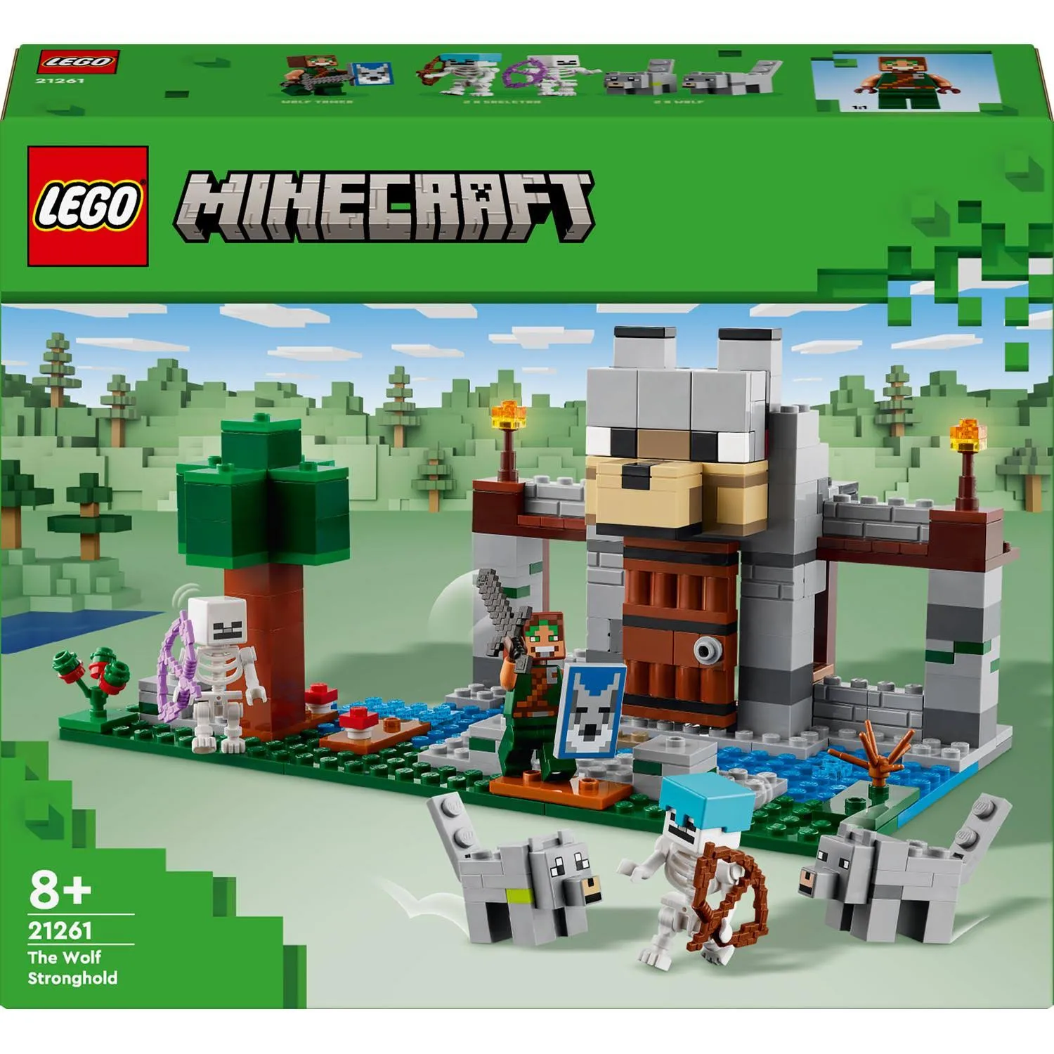 LEGO 21261 MINECRAFT - Wilcza twierdza