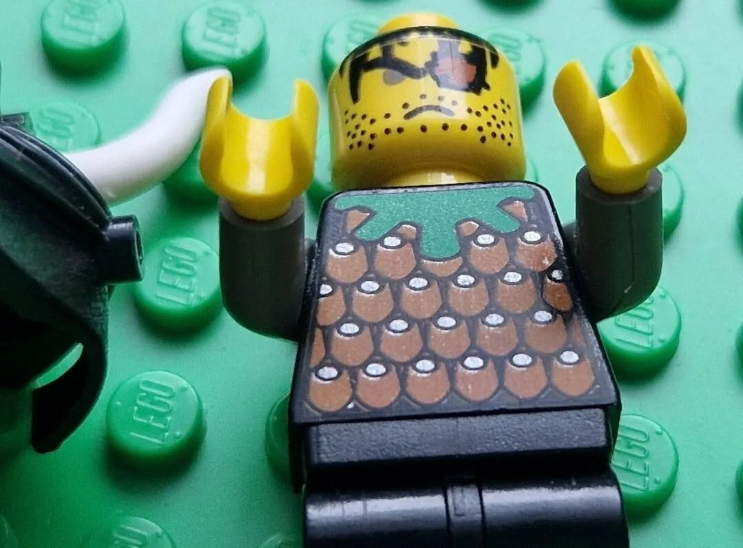 Lego Castle Rycerz cas043 herb byk