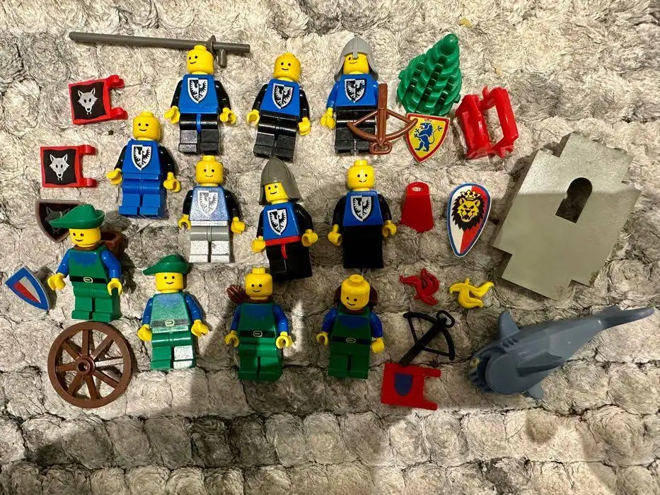 Lego castle rycerze forestman elementy