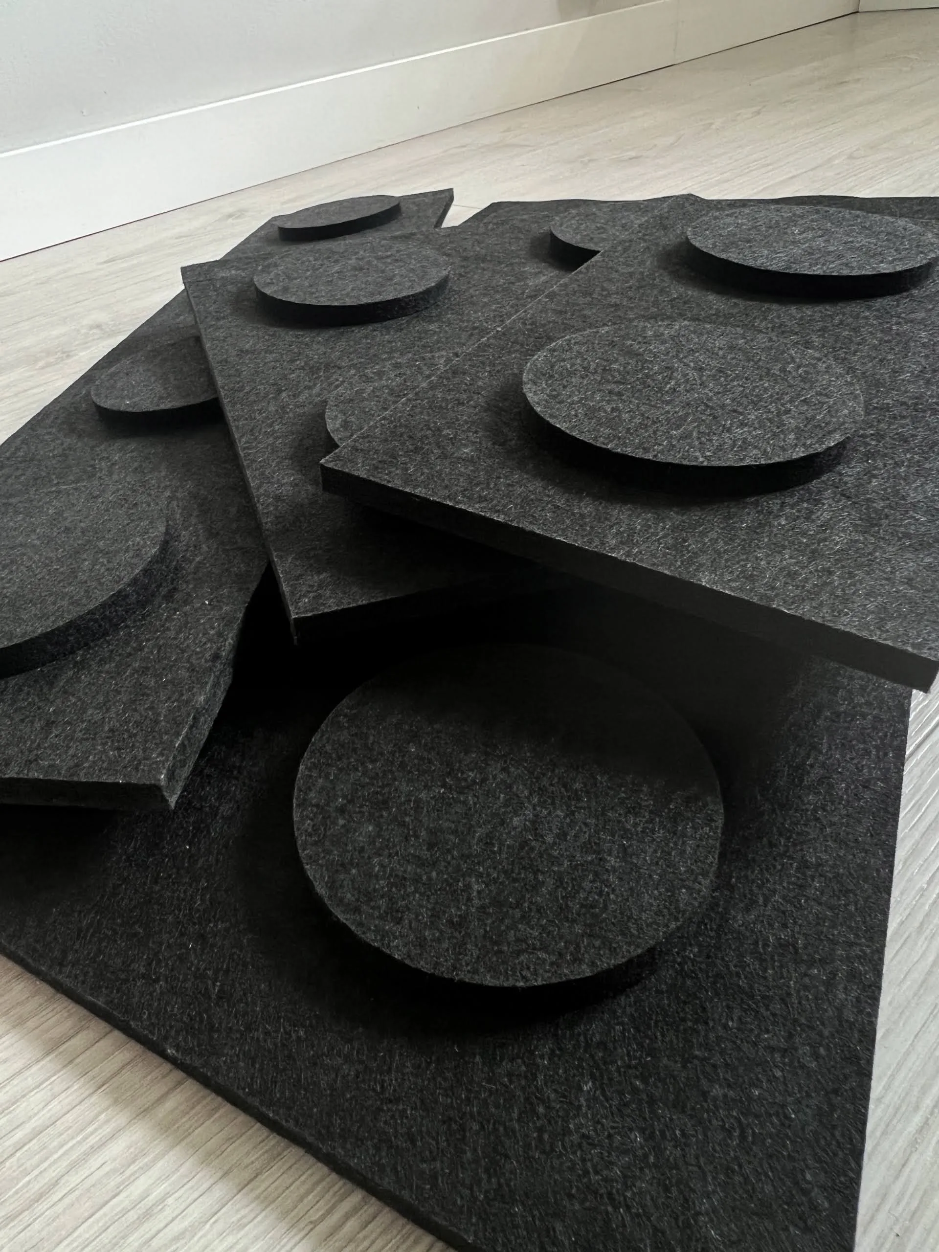 Filcowe klocki na ścianę panele klocki na ścianę panele Lego 30x30