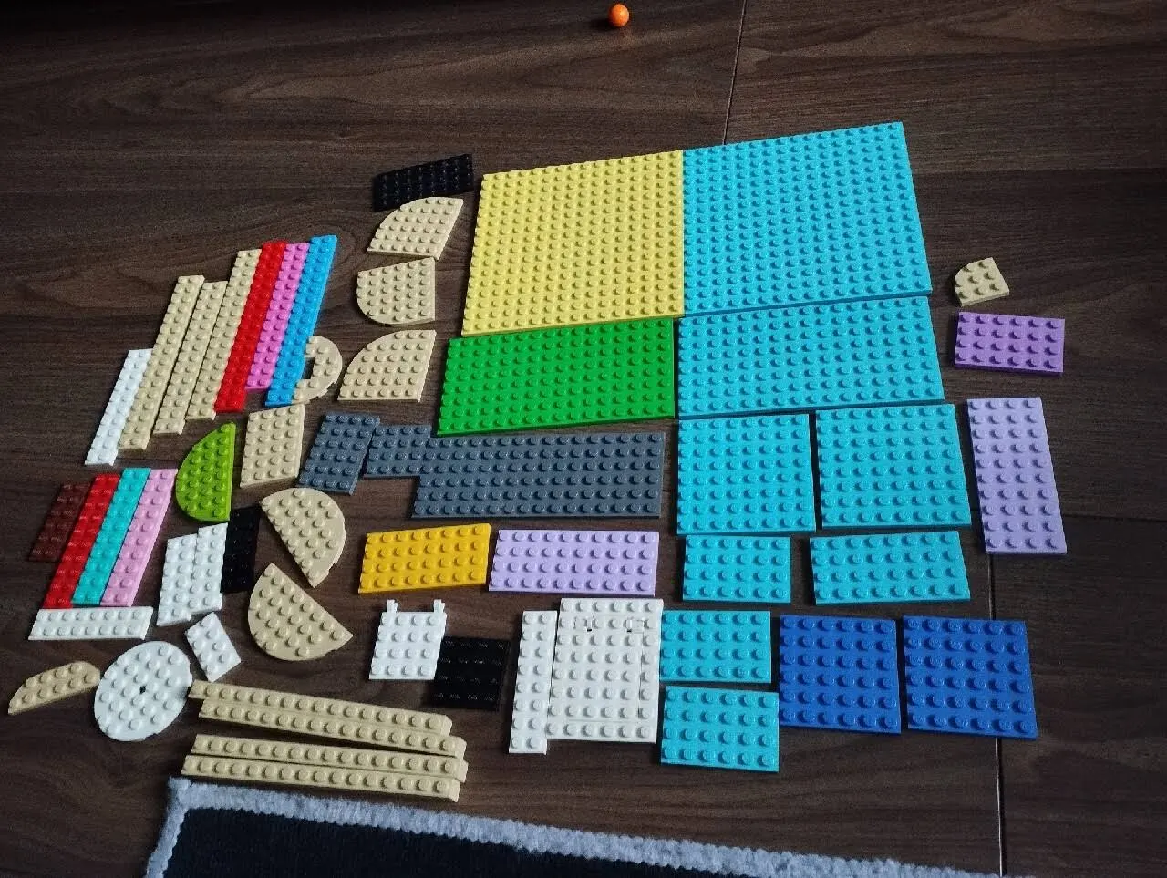 Płytki LEGO różne