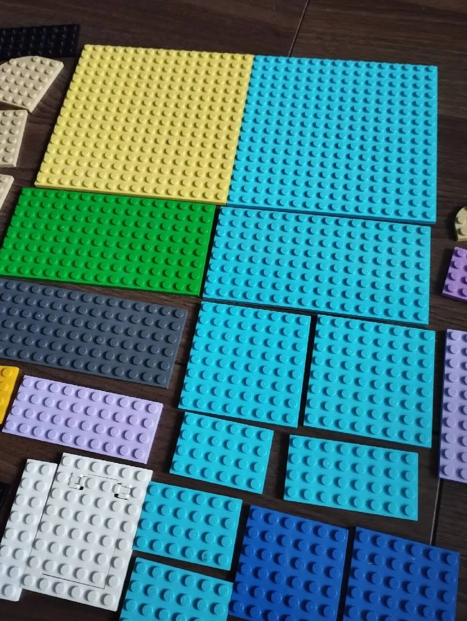 Płytki LEGO różne