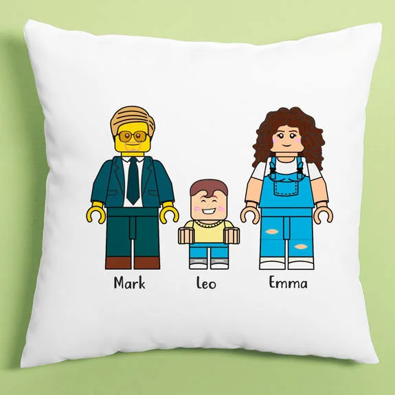 Personalizowana poduszka LEGO