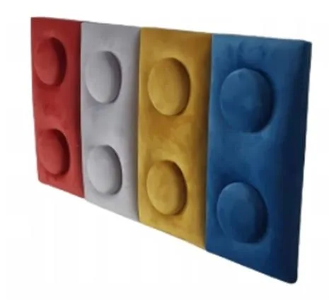 Panele tapicerowane lego na ścianę 12.5 x 25cm
