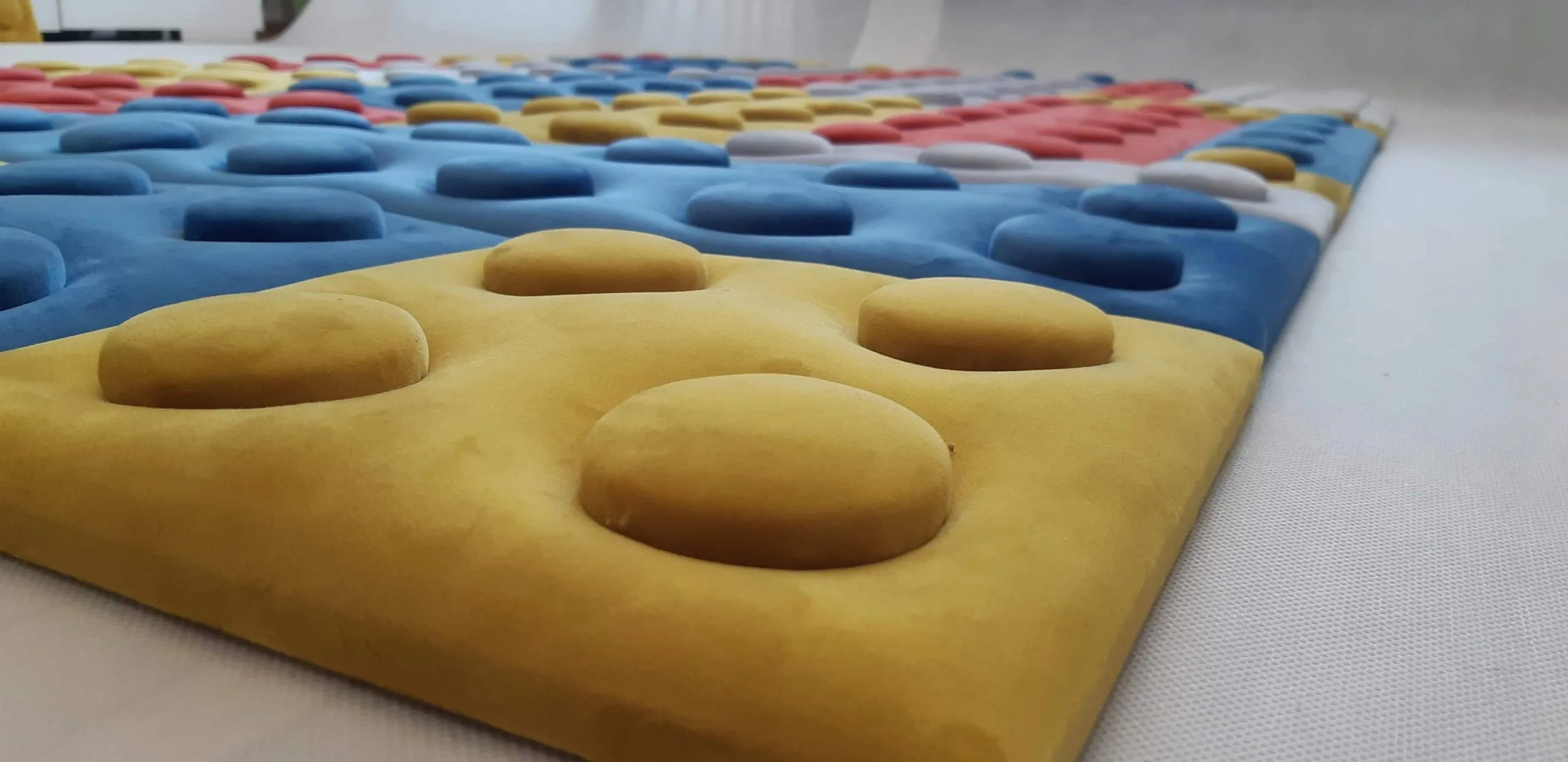 Tapicerowane Panele Lego Dla Dzieci 12.5 x 75cm