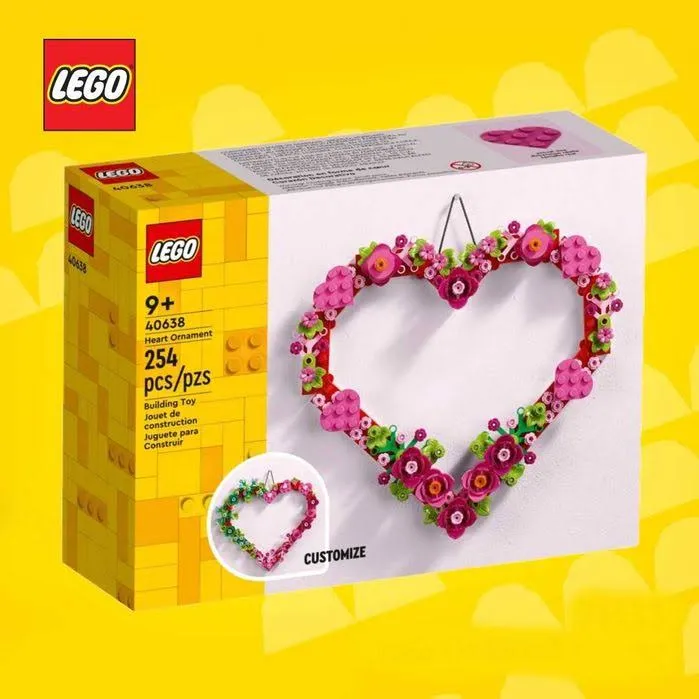 LEGO 40638 - Ozdoba w Kształcie Serca